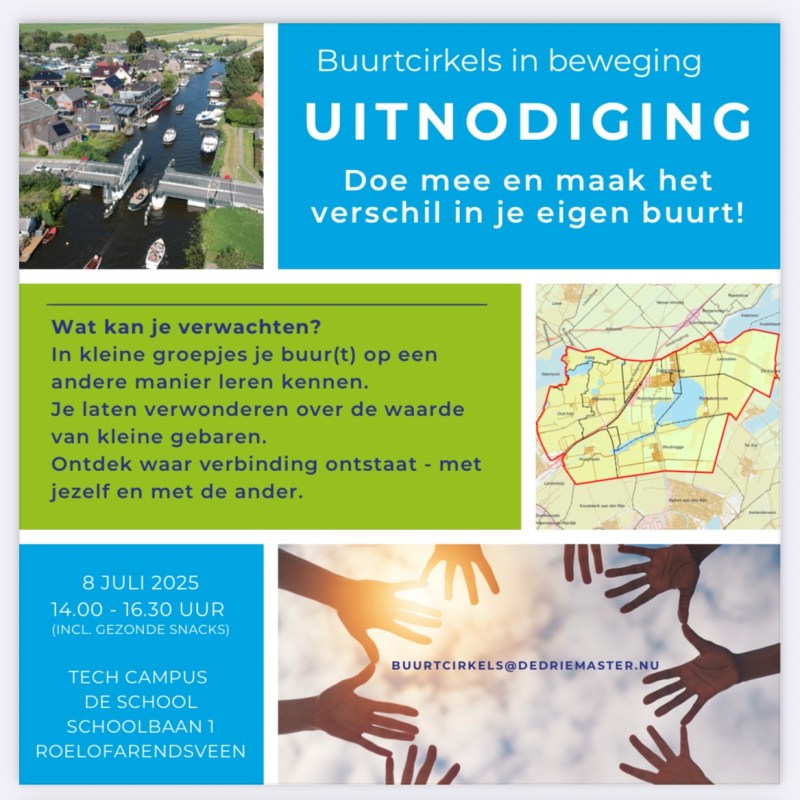 Update Buurtcirkels (De Driemaster)