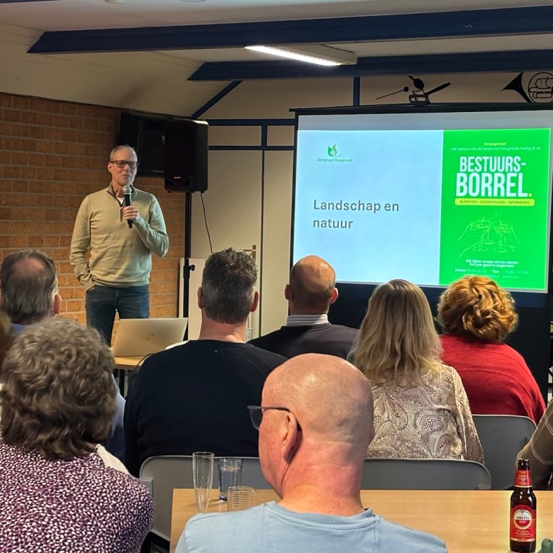 Nieuwjaarsborrel Dorpsraad Hoogmade