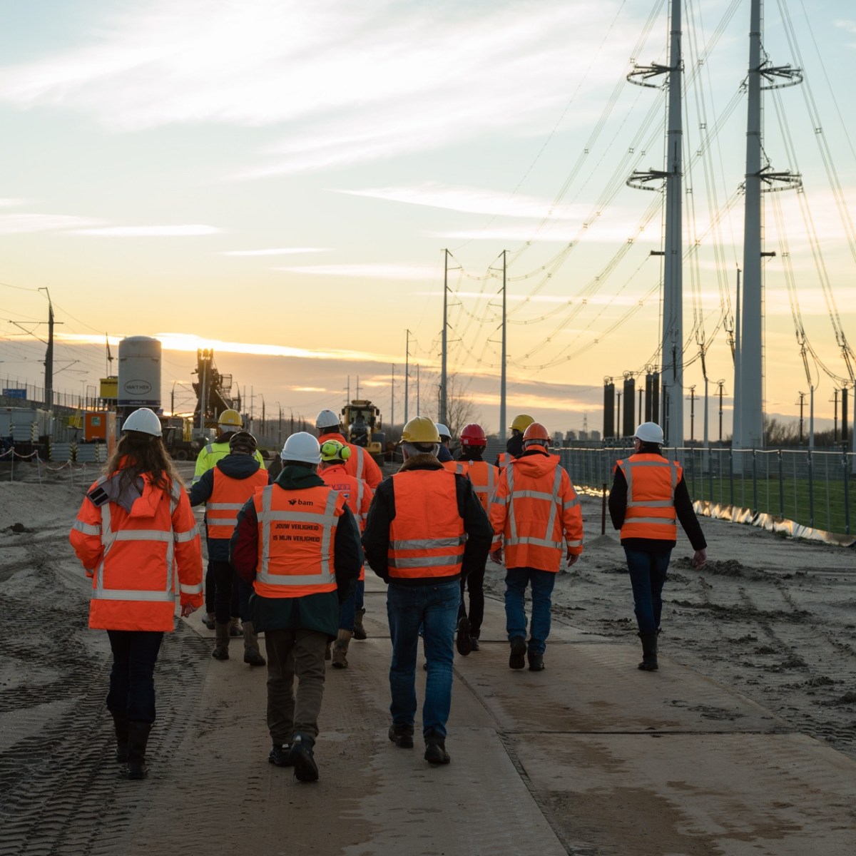 Bezoek Bouwplaats BAM – Onderhoud HSL Rijpwetering
